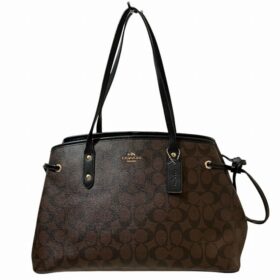 Coach   Pvc Leather Handbag Tote Bag